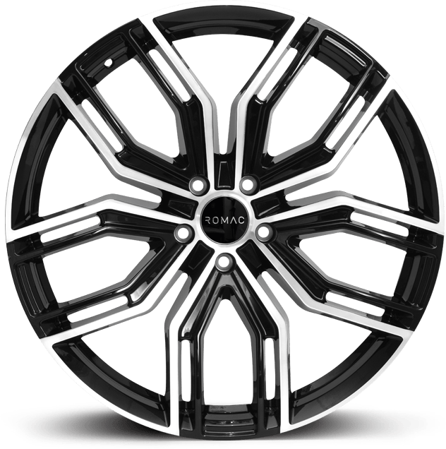 ROMAC WHEELS - 9.5X22 CATALINA 5X108 ET42 63.4 - RMCAT L2577BMF