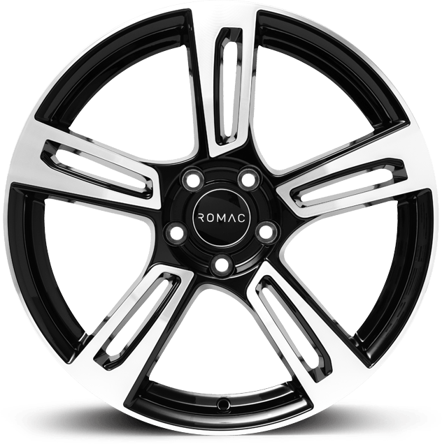 ROMAC WHEELS - 8X18 EDGE 5X108 ET42 73.1 - RMEDG I8577BMF