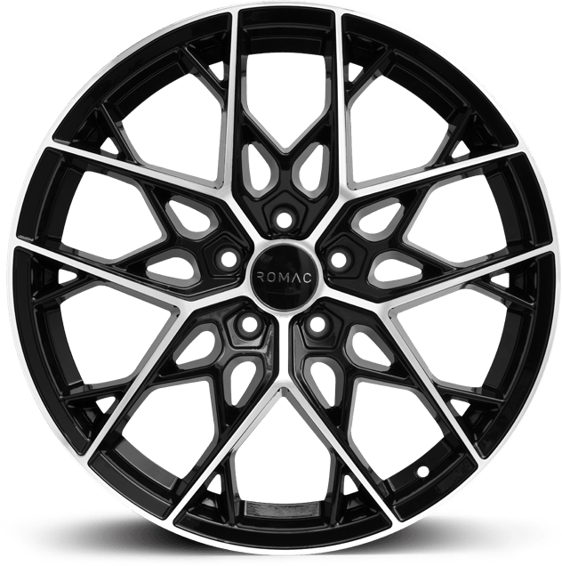 ROMAC WHEELS - 8X18 VORTEX 5X120 ET45 72.6 - RMVOR I8514BMF