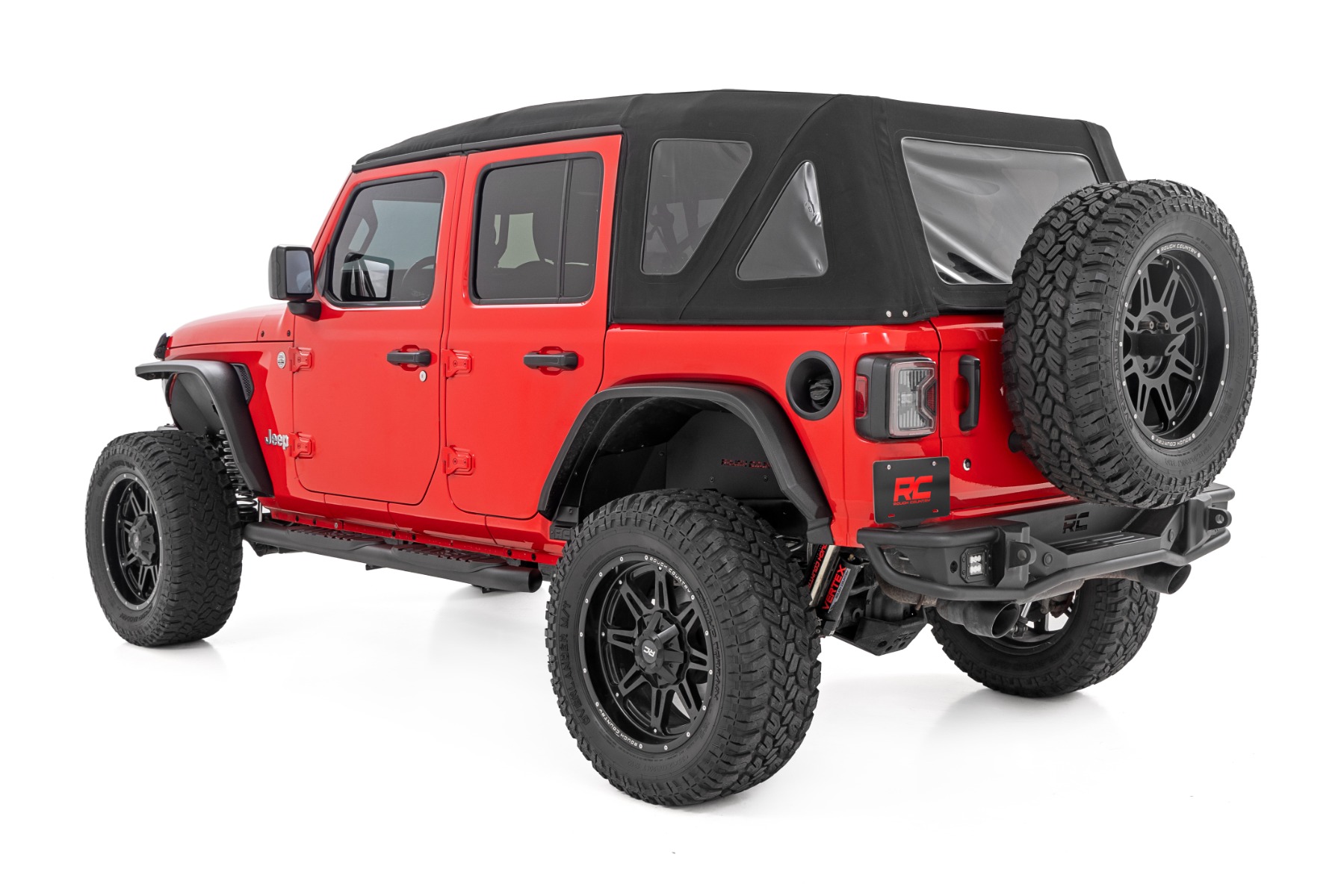 Rough Country 21016 - Running Boards & Steps