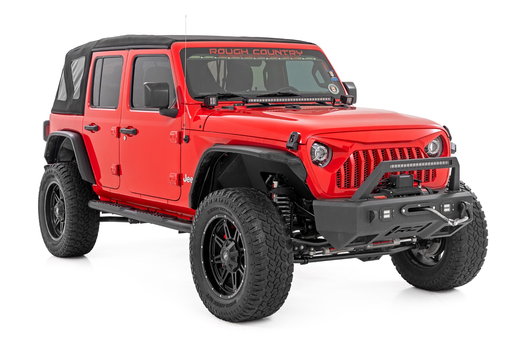Rough Country 21016 - Running Boards & Steps