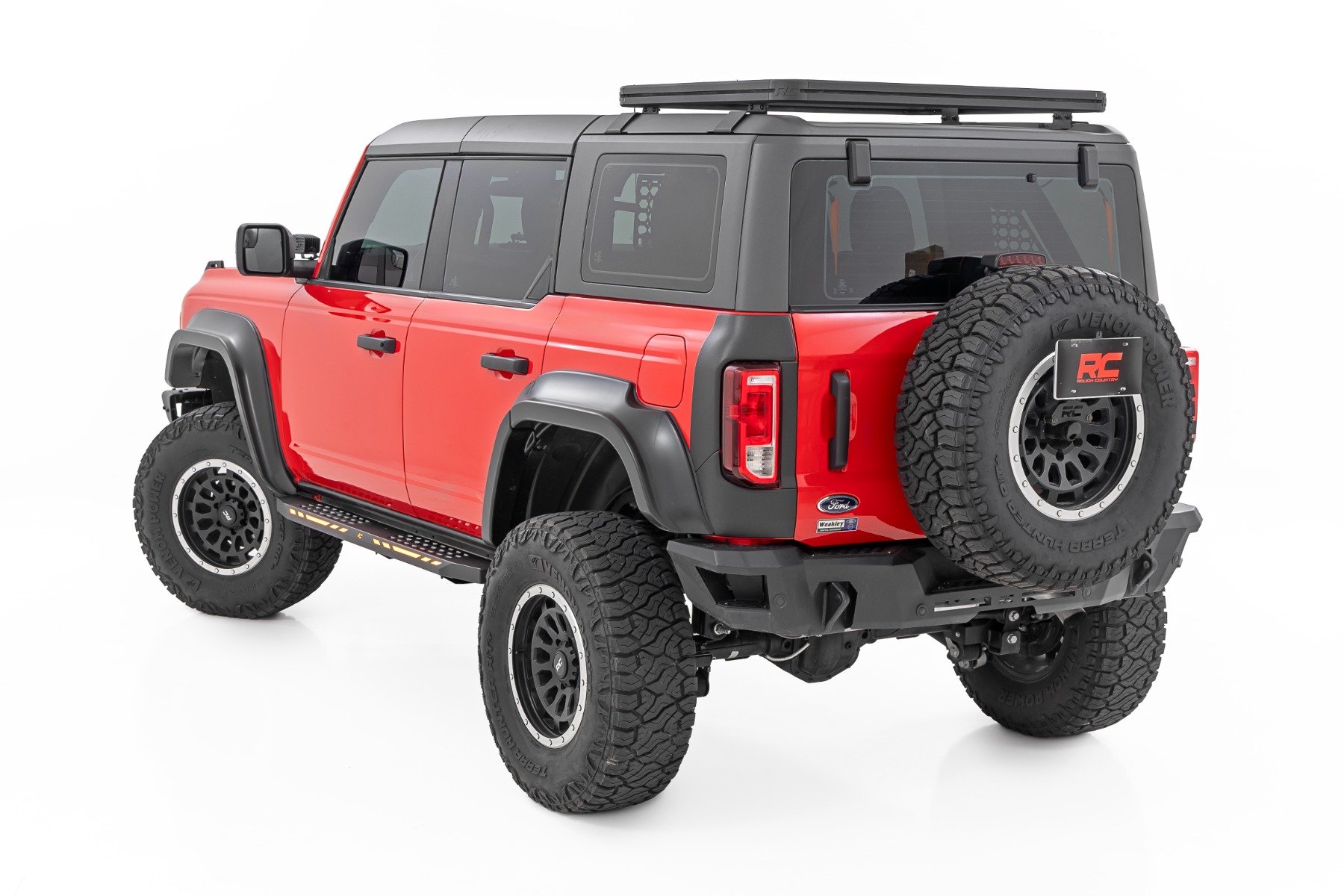 Rough Country 57004 - Running Boards & Steps