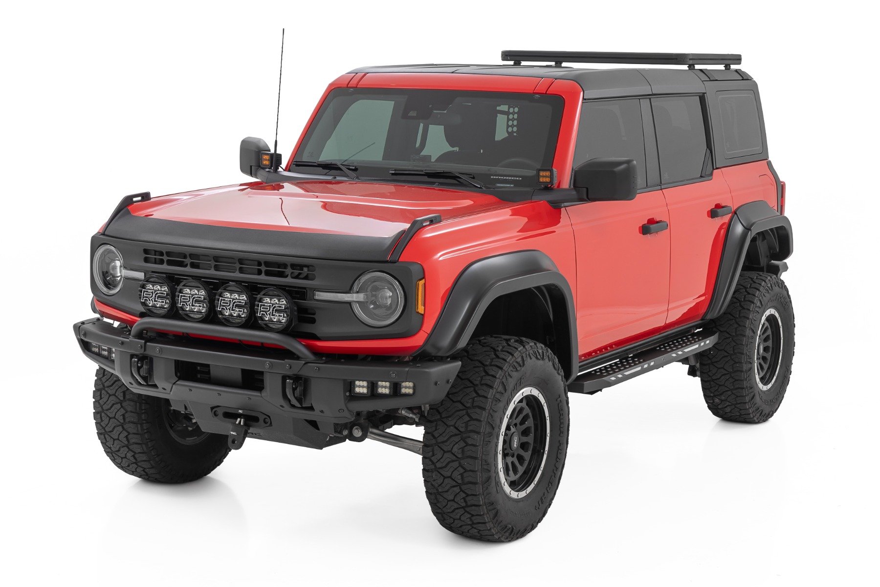 Rough Country 57004 - Running Boards & Steps