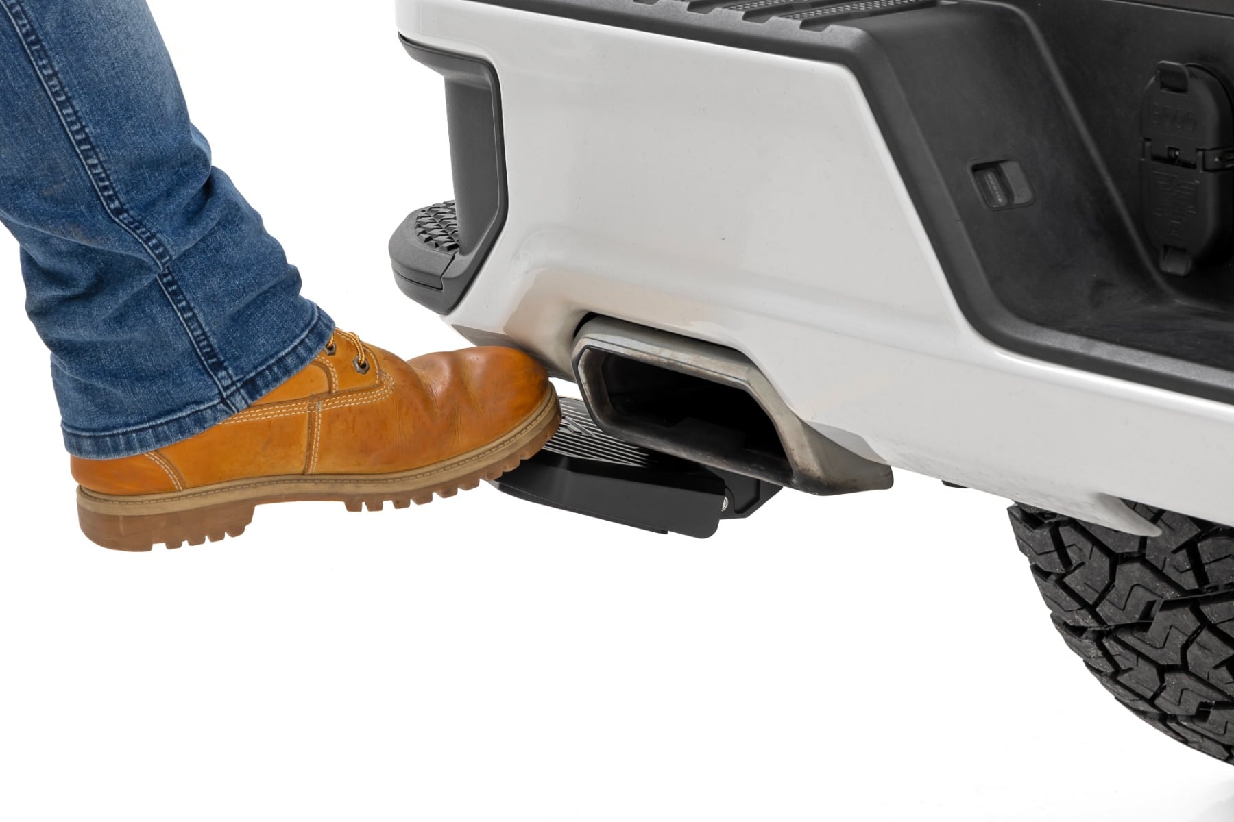 Rough Country PW049798 - Truck Bed Side Steps