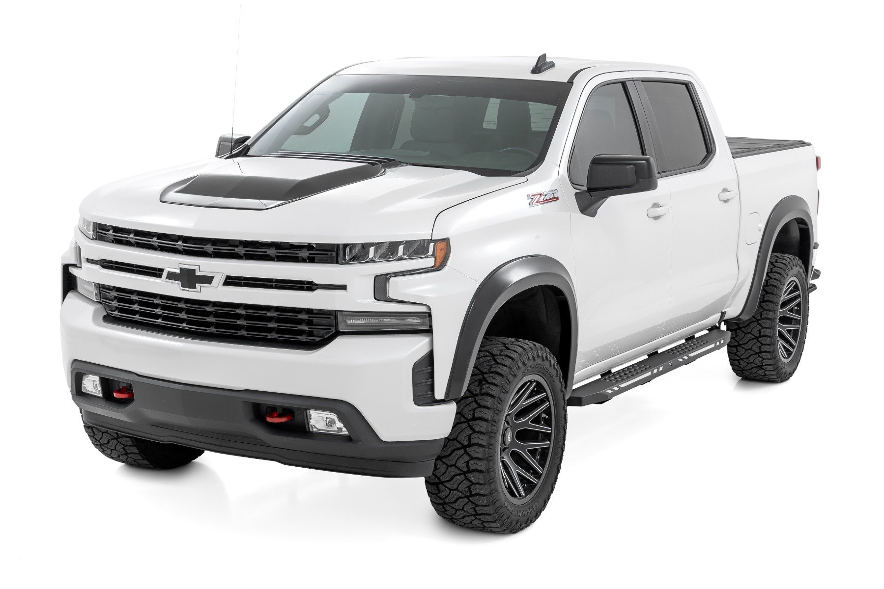 Rough Country 57007 - Running Boards & Steps, Crew Cab