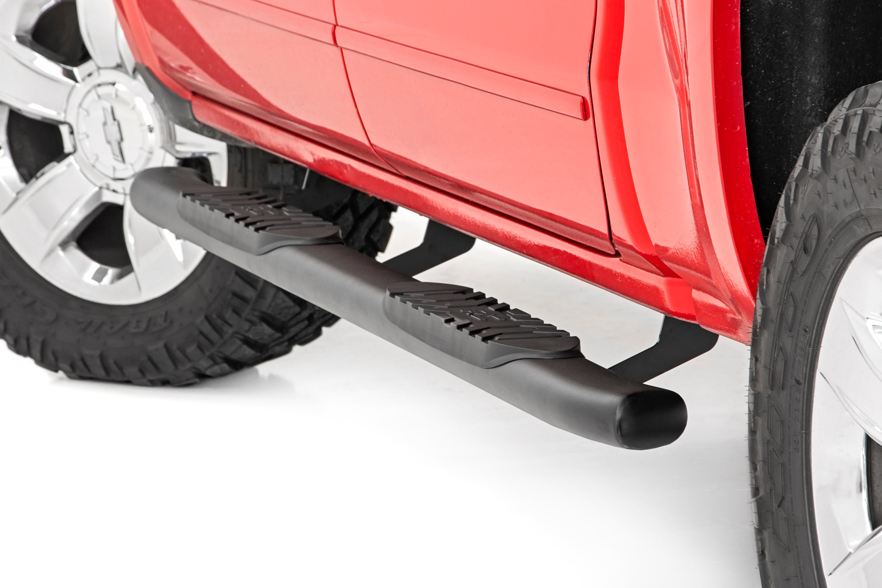 Rough Country 21001 - Running Boards & Steps, Crew Cab