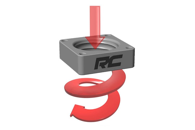 Rough Country 1068 - Throttle Body Spacer
