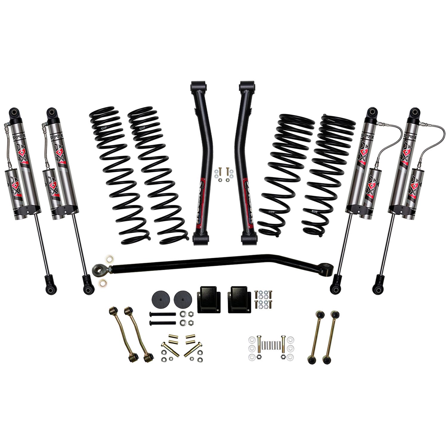 Skyjacker - 3.5 in. Suspension Lift System With ADX 2.0 Remote Reservoir Shocks. - G351RKXLT
