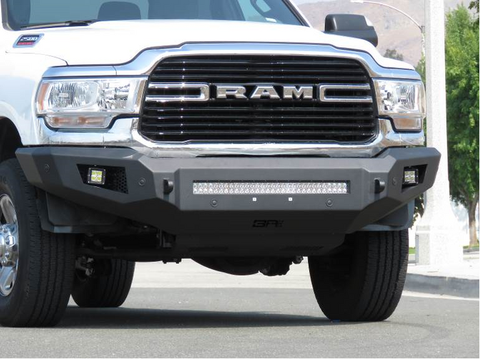 Body Armor 4x4 DG-21339 - Ambush Front Bumper, Black, Light Texture
