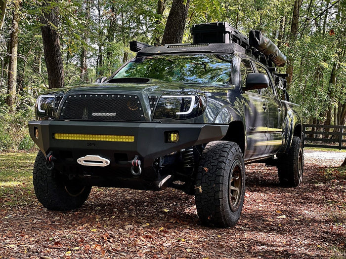 Body Armor 4x4 TC-19341 - Front Bumper, Black, Light Texture