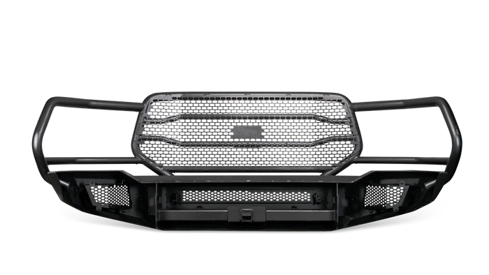 Body Armor 4x4 DG-20338 - Ambush Front Bumper, Black, Light Texture
