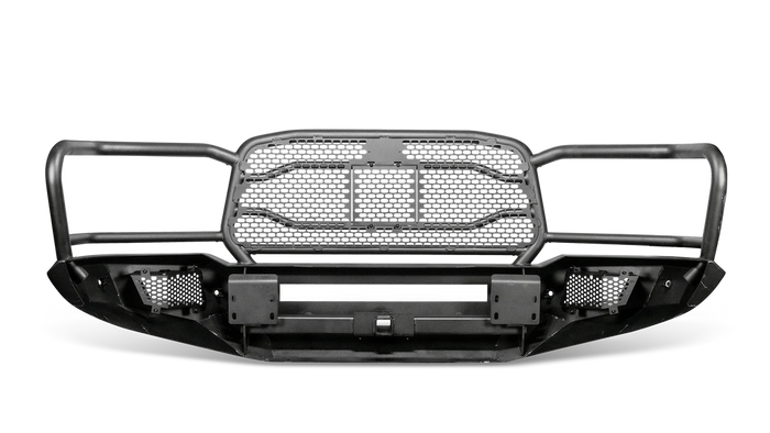 Body Armor 4x4 DG-20339 - Ambush Front Bumper, Black, Light Texture
