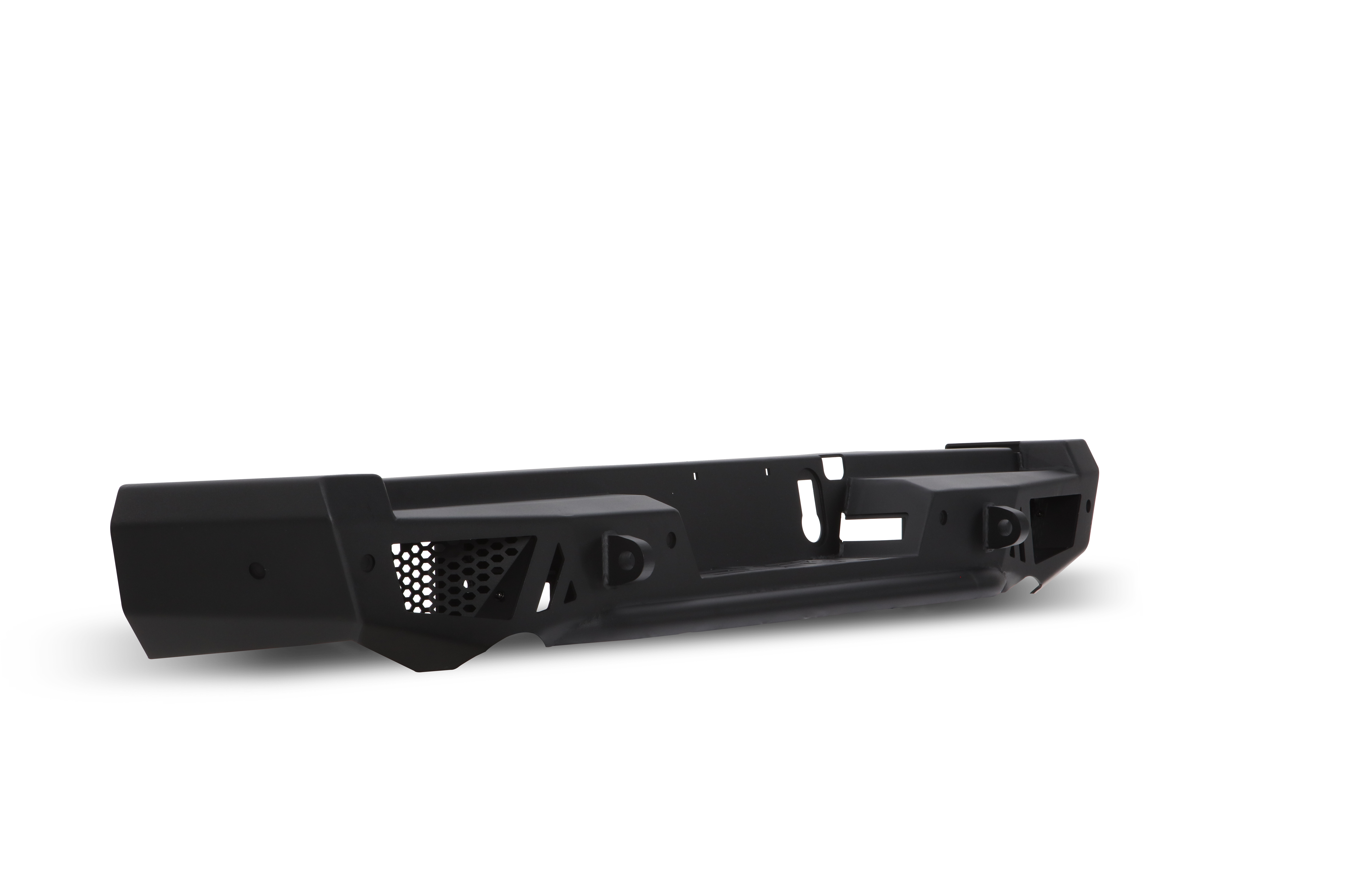 Body Armor 4x4 DG-2966 - Ambush Rear Bumper, Black, Light Texture