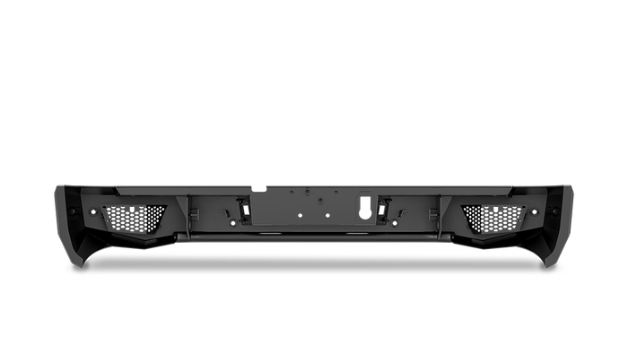 Body Armor 4x4 DG-3163 - Ambush Rear Bumper, Black, Light Texture