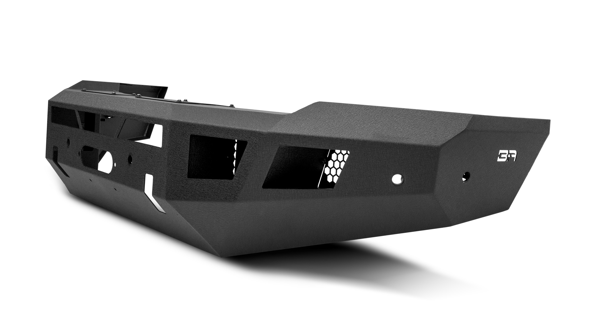 Body Armor 4x4 DG-19338 - Front Winch Bumper, Black, Textured