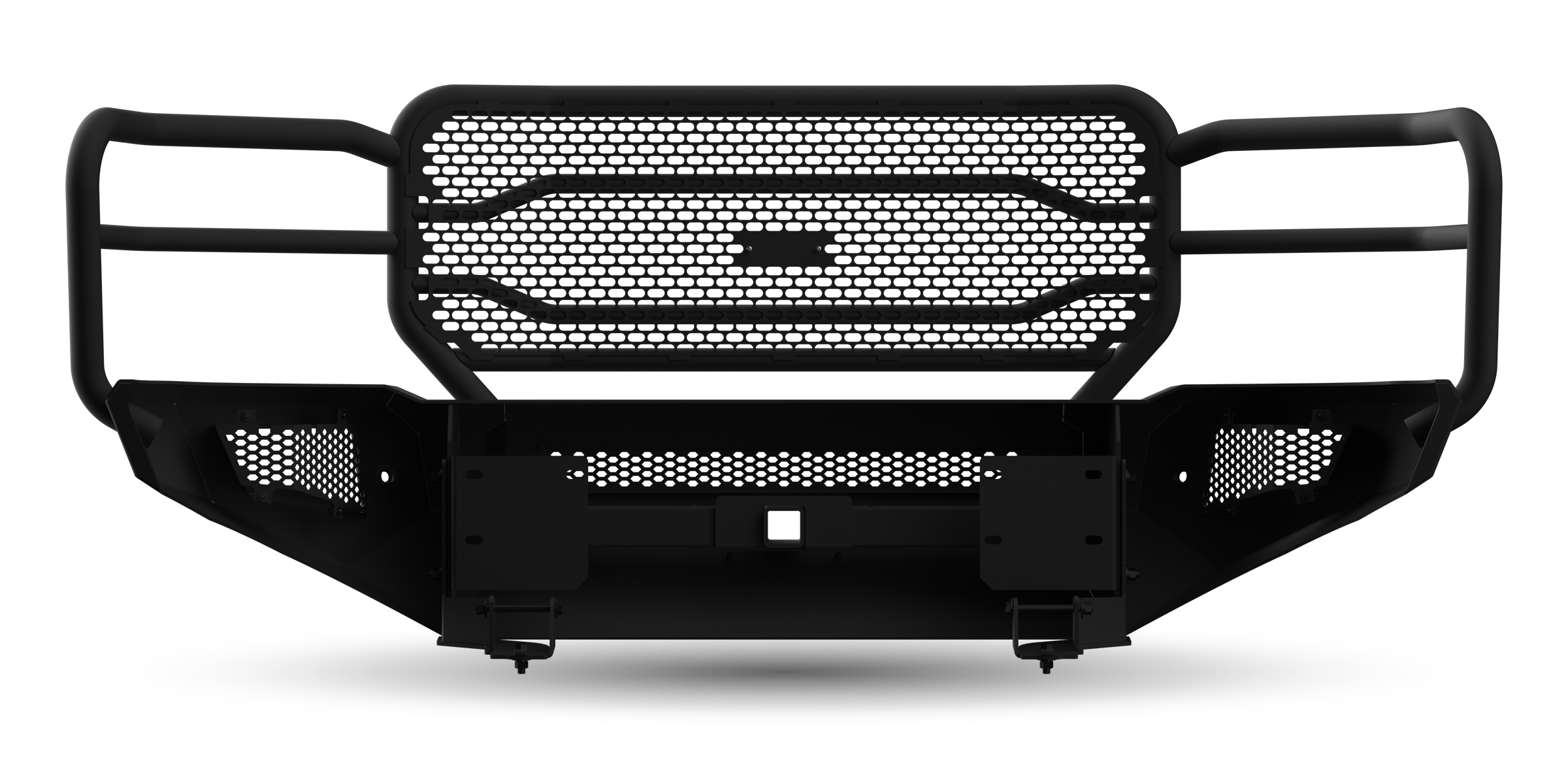 Body Armor 4x4 GM-20340 - Ambush Front Bumper, Black, Light Texture