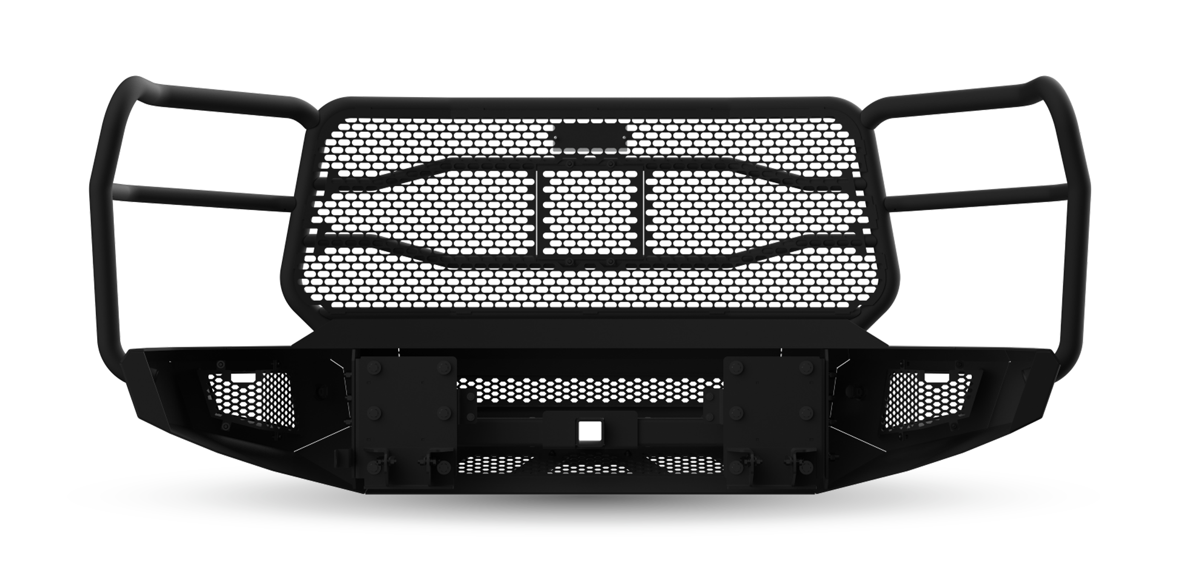 Body Armor 4x4 GM-20341 - Ambush Front Bumper, Black, Light Texture