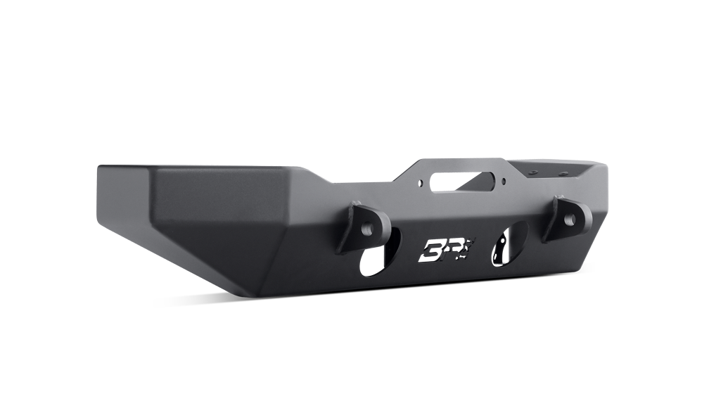 Body Armor 4x4 JL-19532 - Front Bumper, Black, Light Texture