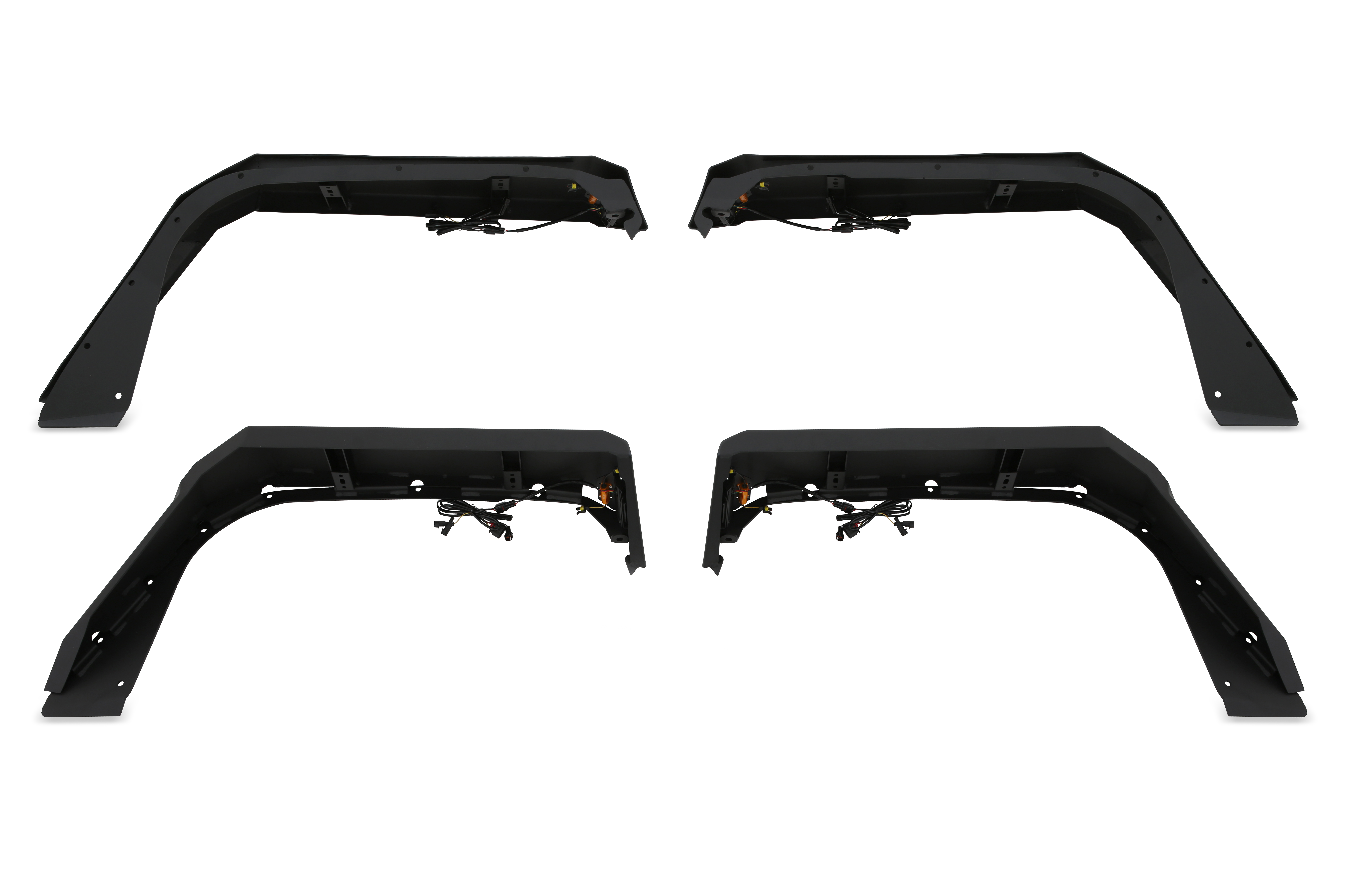Body Armor 4x4 JL-6102 - Fender Flares, Black, Light Texture