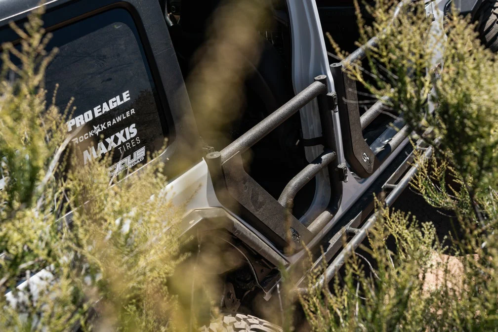Body Armor 4x4 JL-6155 - Tube Doors, Black, Textured