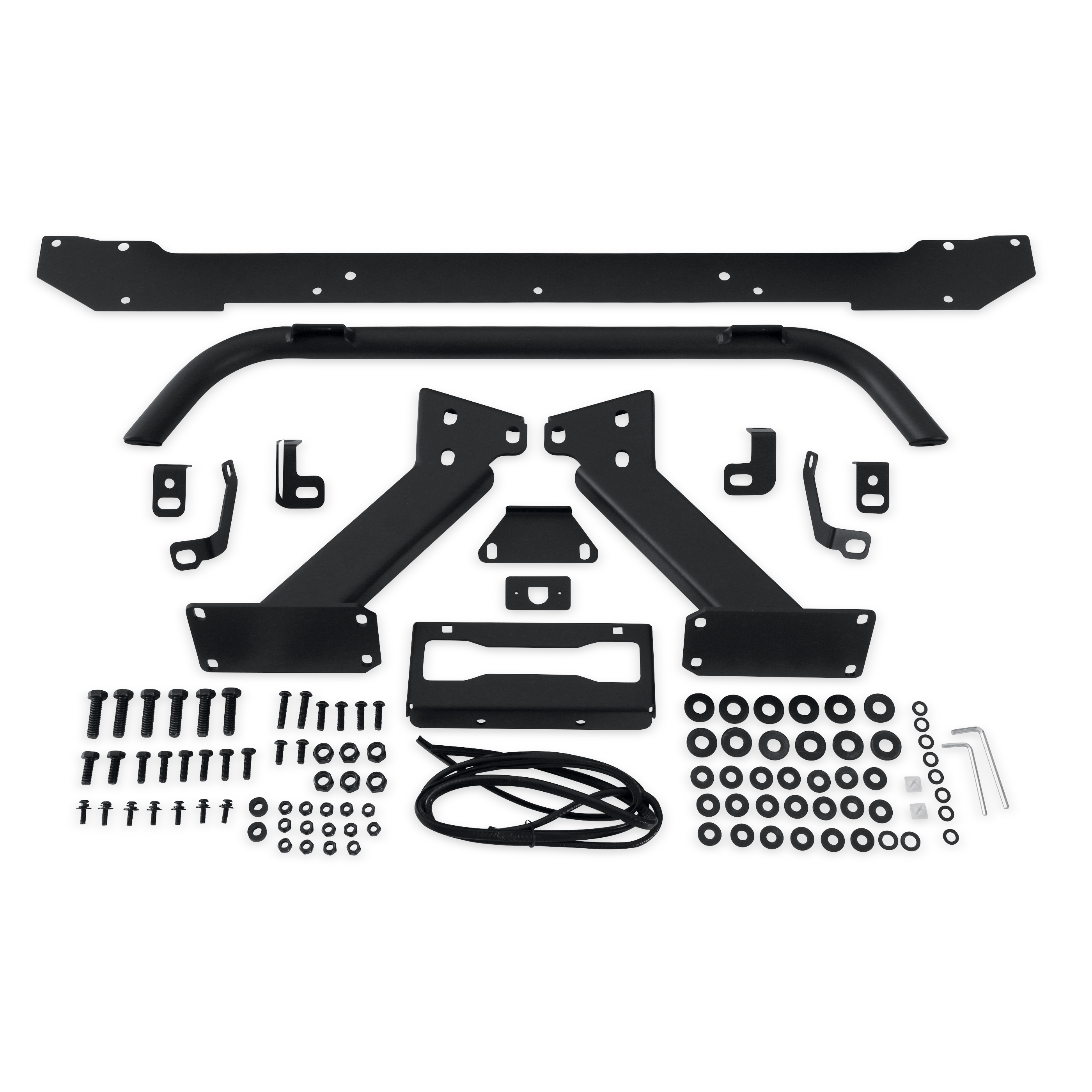 Body Armor 4x4 SU-19339 - Rear Bumper, Black, Light Texture