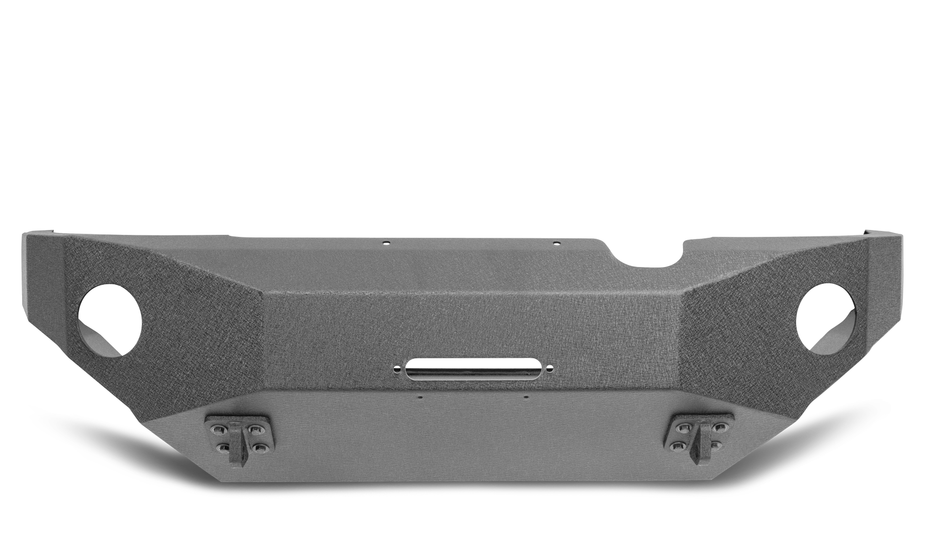 Body Armor 4x4 TN-19335 - Front Winch Bumper, Black, Textured