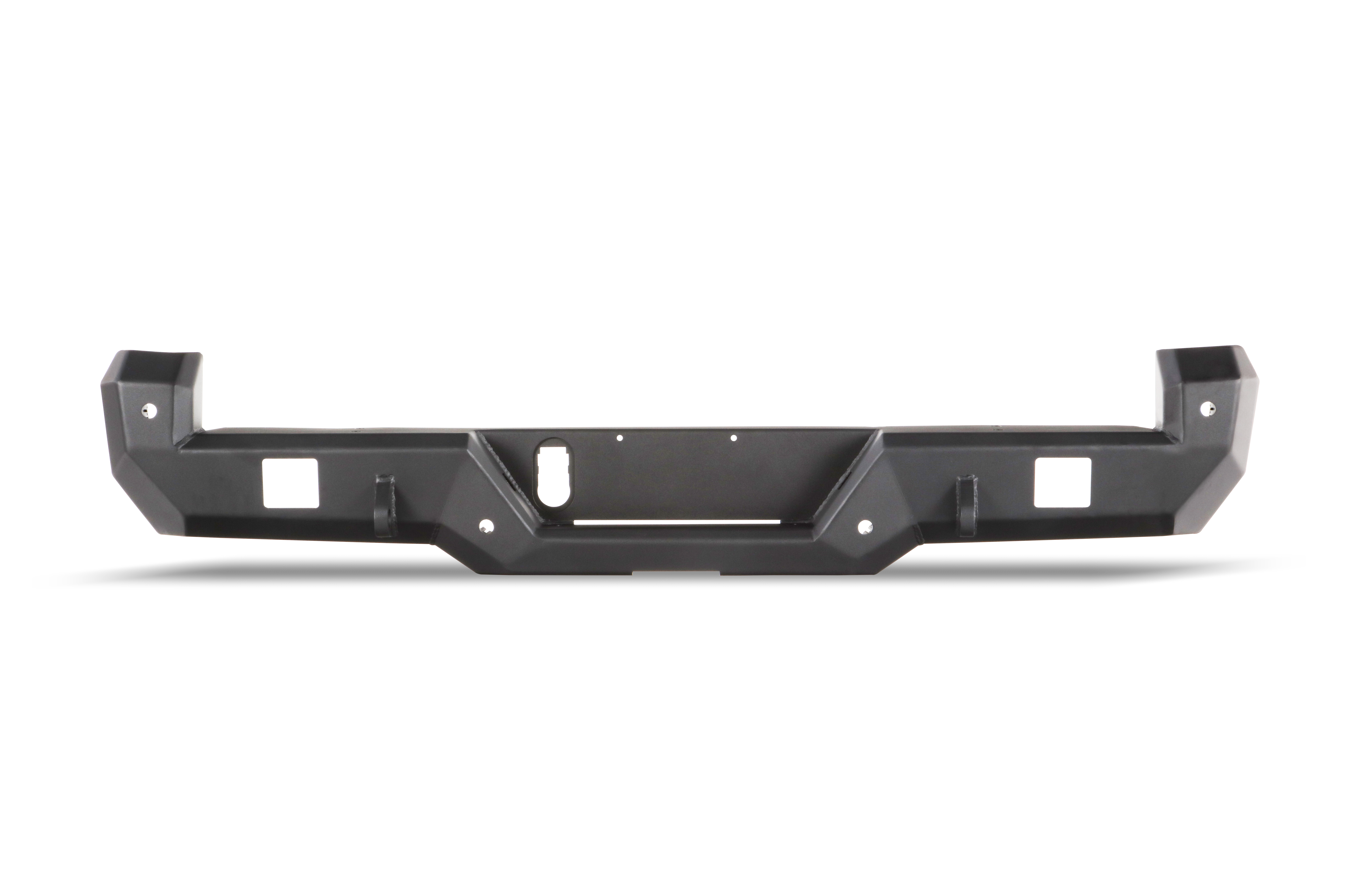 Body Armor 4x4 TC-2963 - Rear Bumper, Black, Light Texture