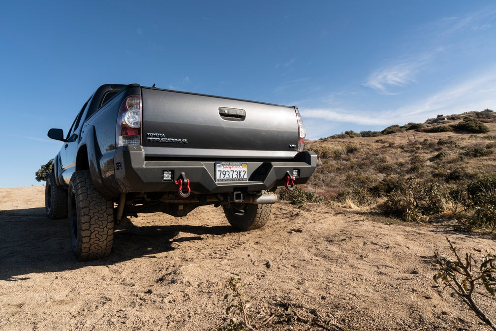 Body Armor 4x4 TC-2964 - Rear Bumper, Black, Light Texture