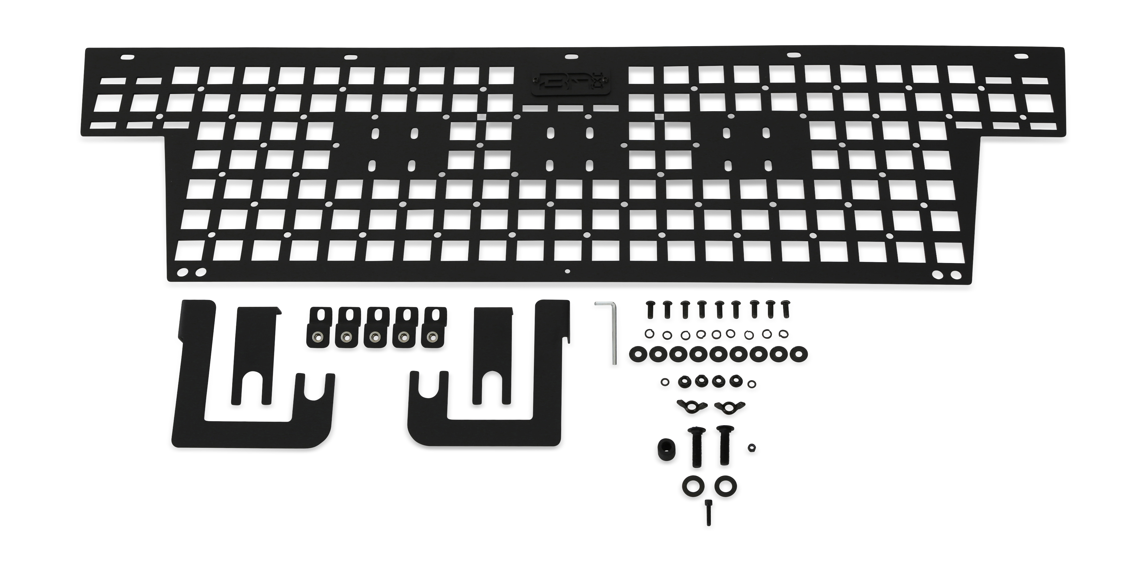 Body Armor 4x4 TC-7125 - MOLLE System, Black, Light Texture