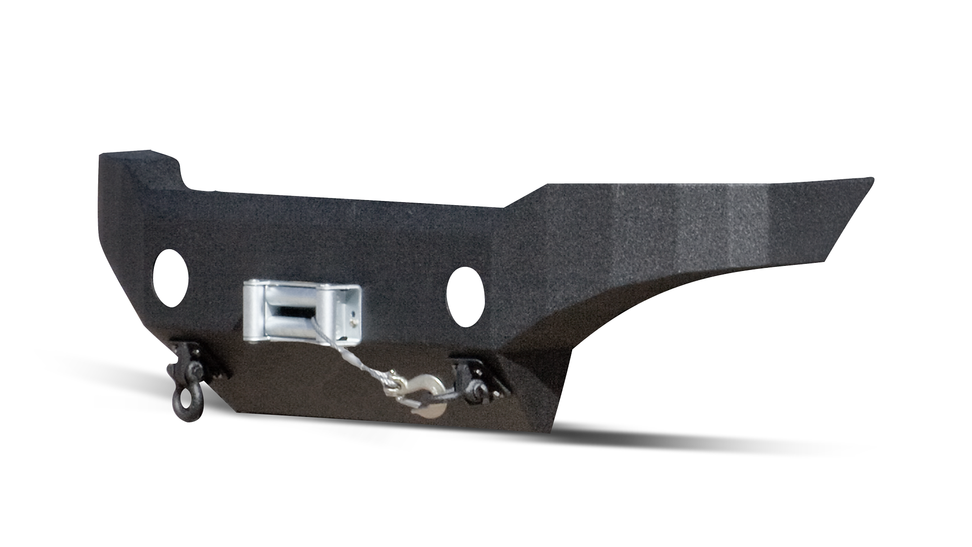 Body Armor 4x4 TN-19335 - Front Winch Bumper, Black, Textured