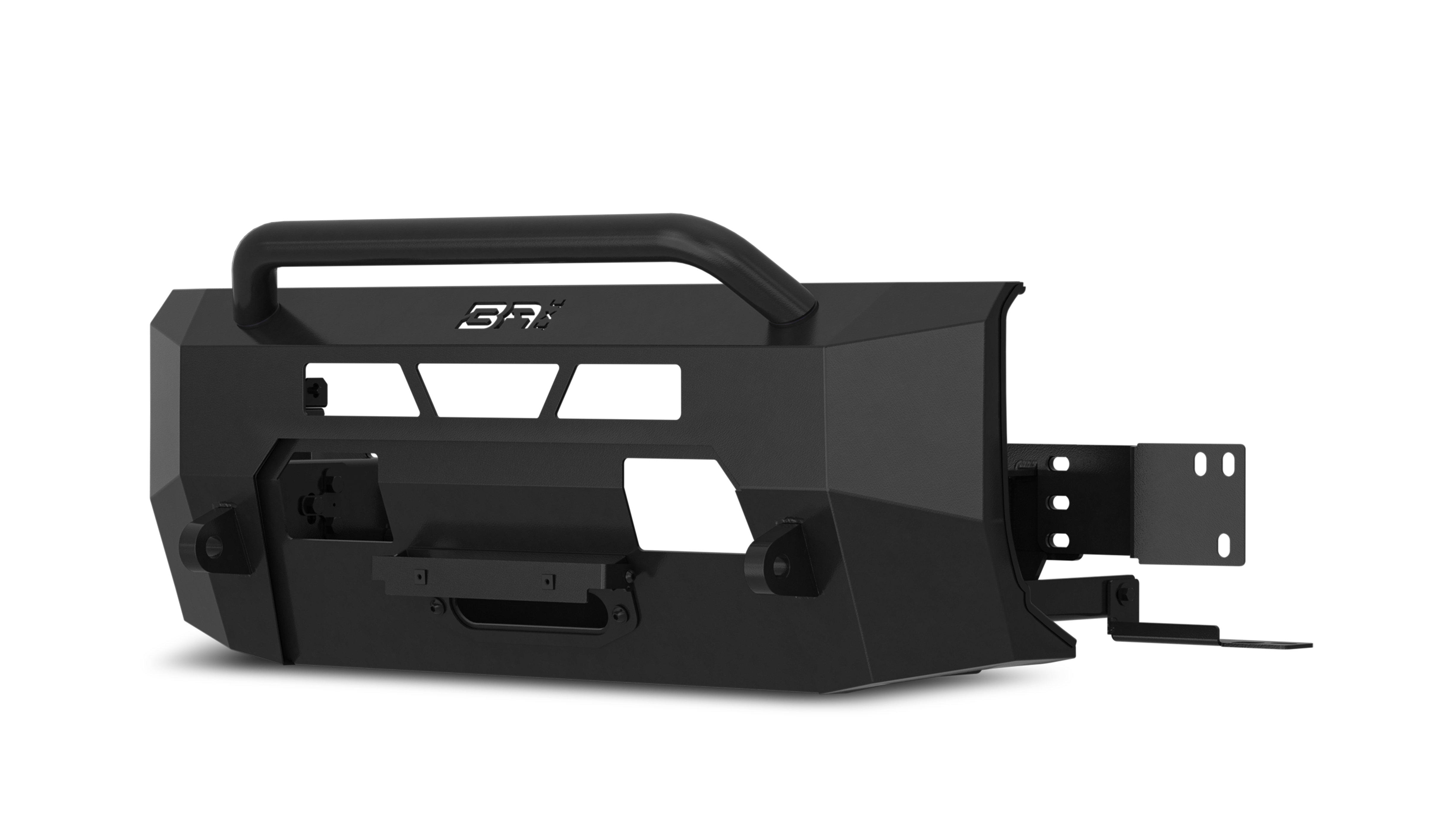 Body Armor 4x4 TN-19339 - Front Bumper, Black, Light Texture