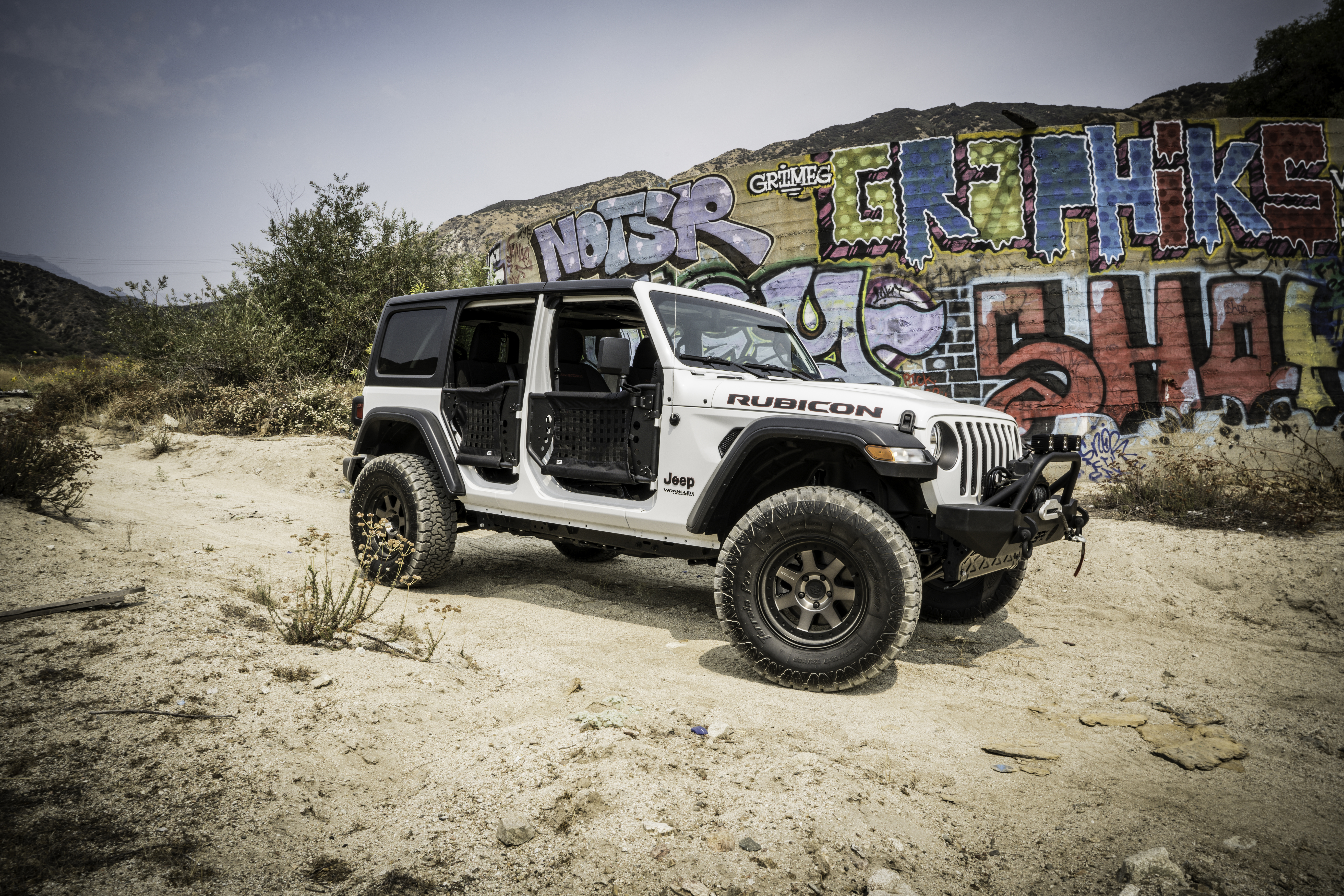 Body Armor 4x4 JL-6149 - Trail Doors, Black, Light Texture
