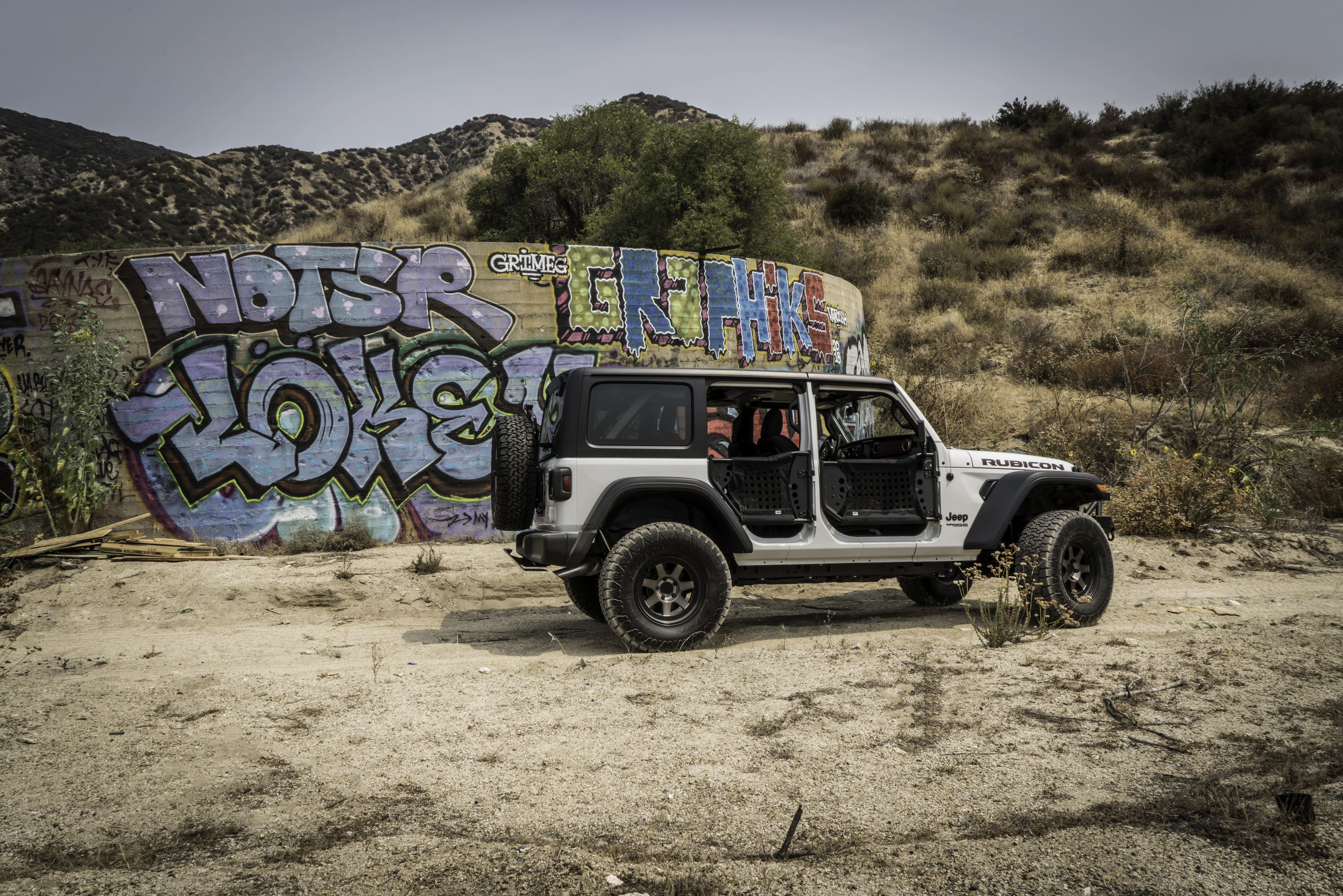 Body Armor 4x4 JL-6149 - Trail Doors, Black, Light Texture