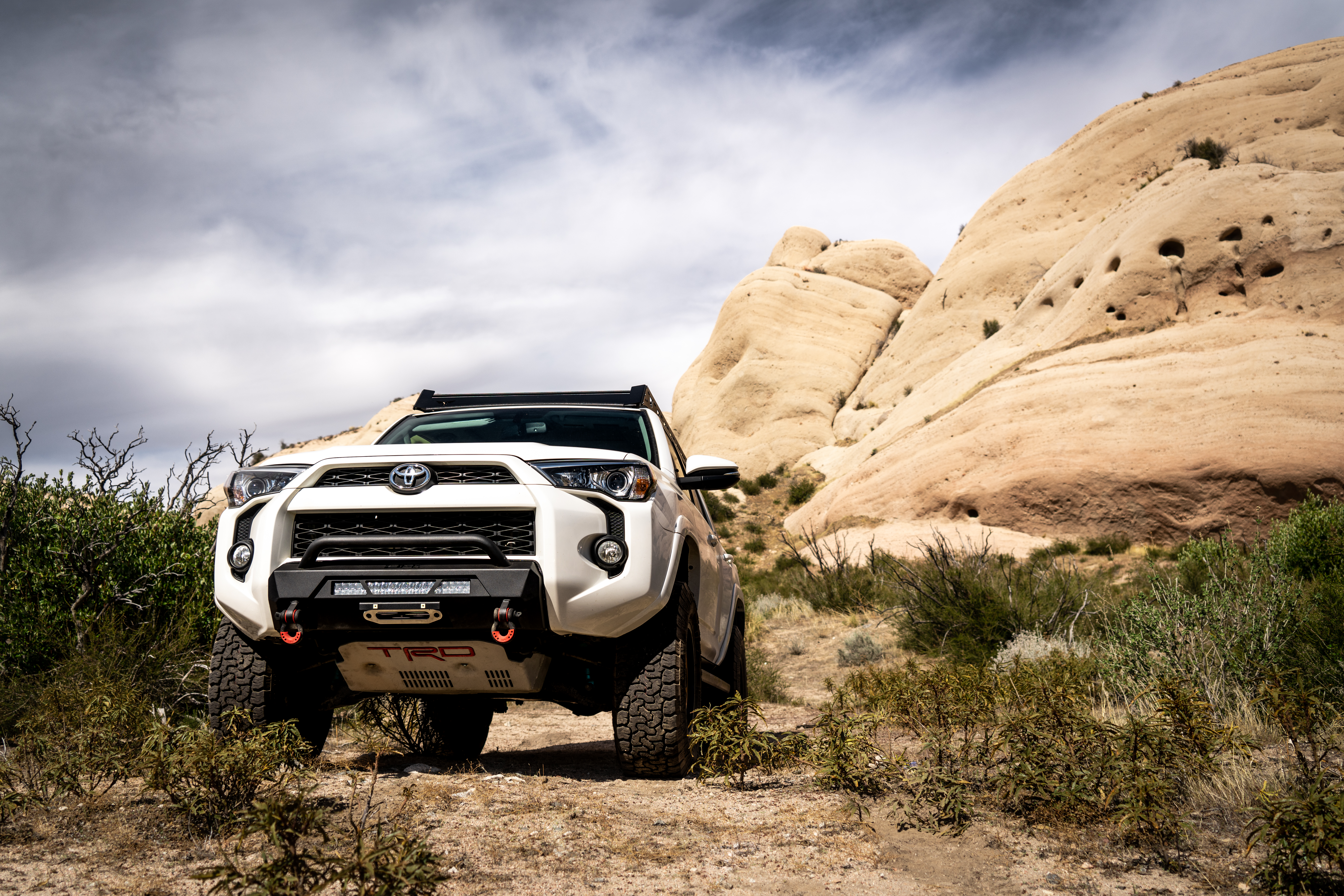 Body Armor 4x4 TR-19339 - Front Winch Bumper, Black, Light Texture