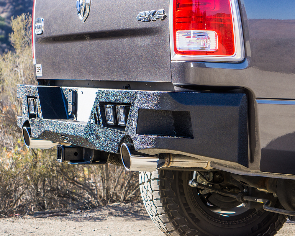 Body Armor 4x4 FD-2964 - Rear Bumper, Black, Textured
