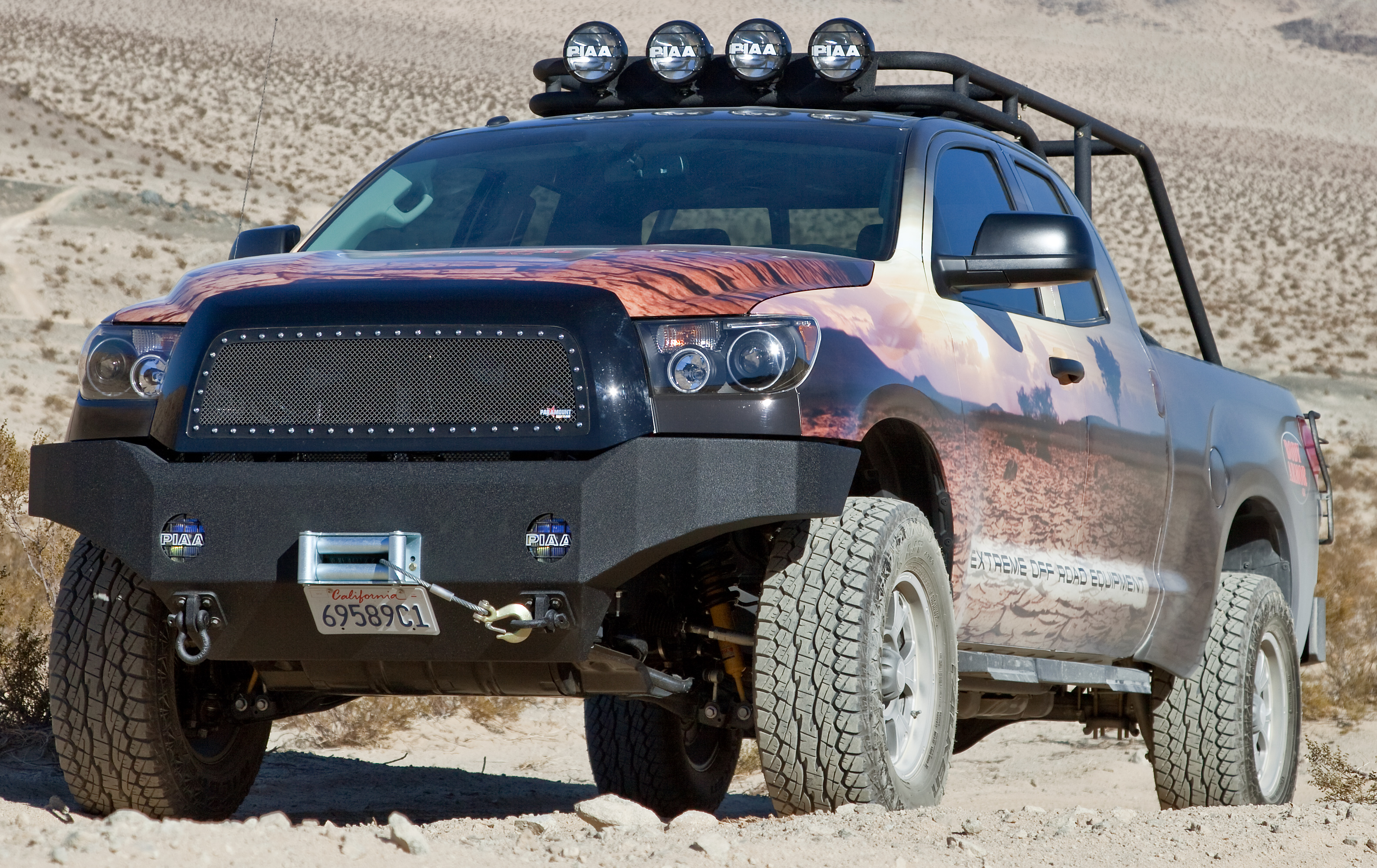 Body Armor 4x4 TN-19335 - Front Winch Bumper, Black, Textured