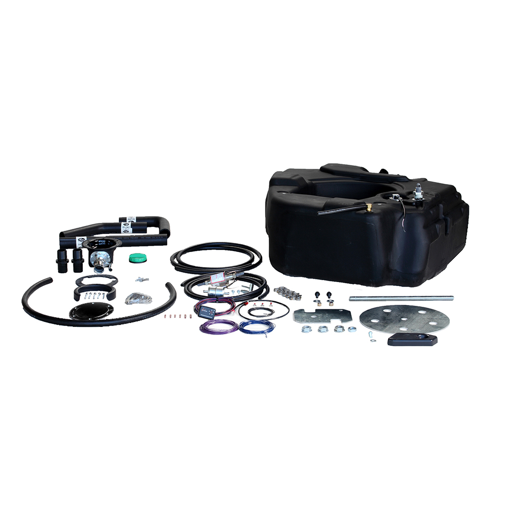 Titan Fuel Tanks 4010201 - Spare Tire Auxiliary Fuel Tank, Black, Polyethylene (PE)