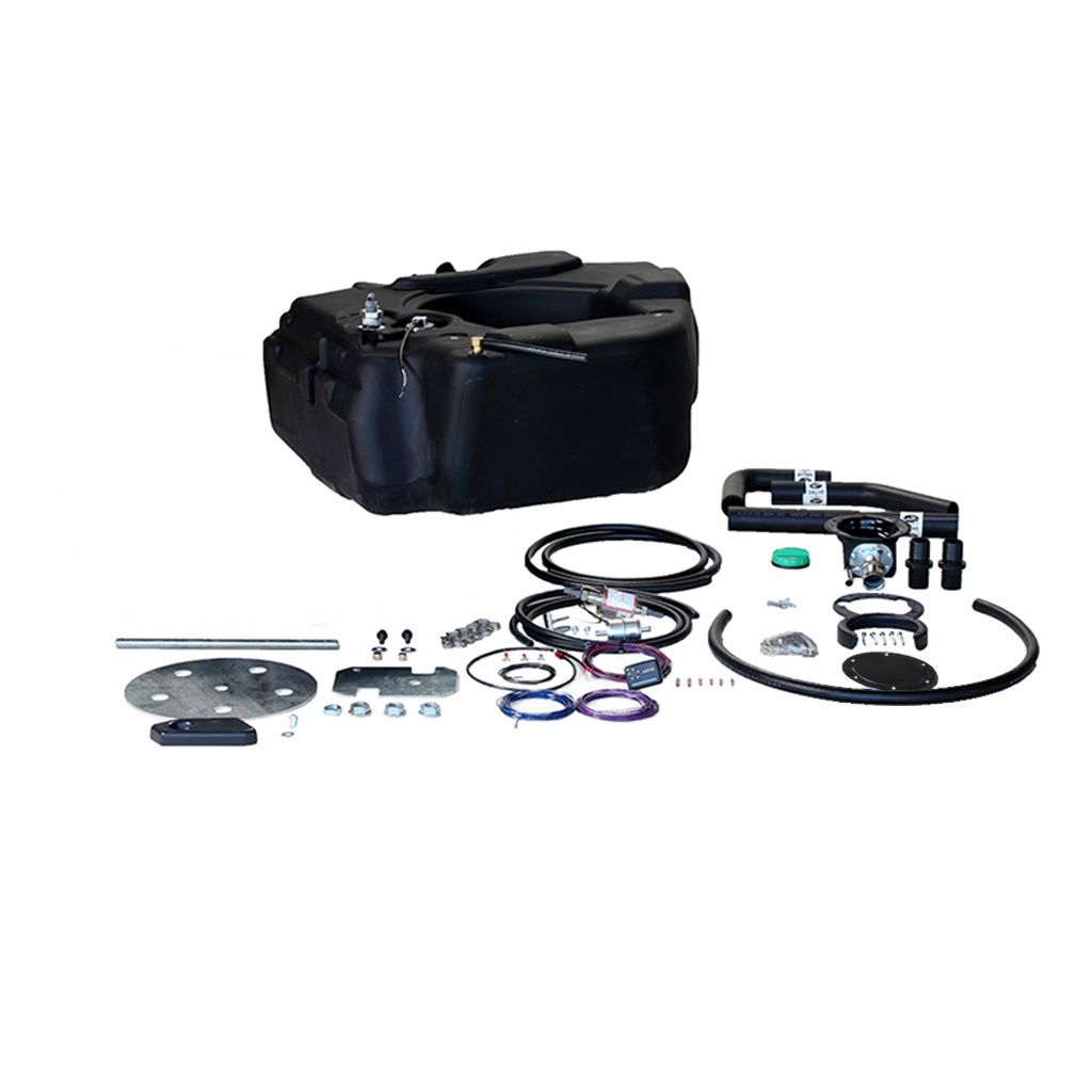 Titan Fuel Tanks 4030213 - Spare Tire Auxiliary Fuel Tank, Black, Polyethylene (PE)