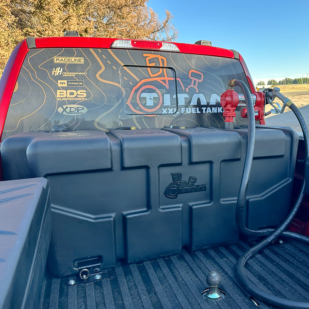Titan Fuel Tanks 5015100 - In-Bed Transfer Tank