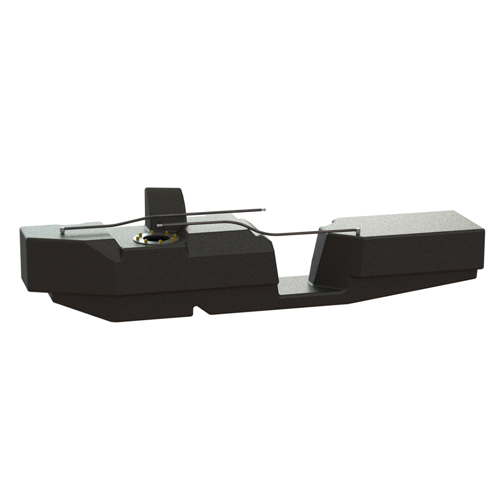 Titan Fuel Tanks 7010201 - XXL Midship Tank - GM, Crew Cab, 6'7" Bed