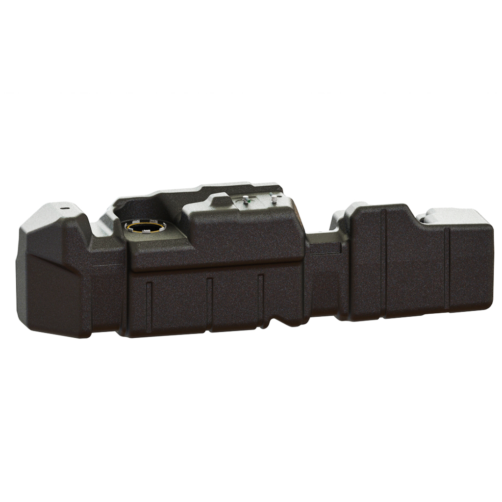 Titan Fuel Tanks 7010320 - XXL Midship Tank - GM, Crew Cab, 8'2" Bed