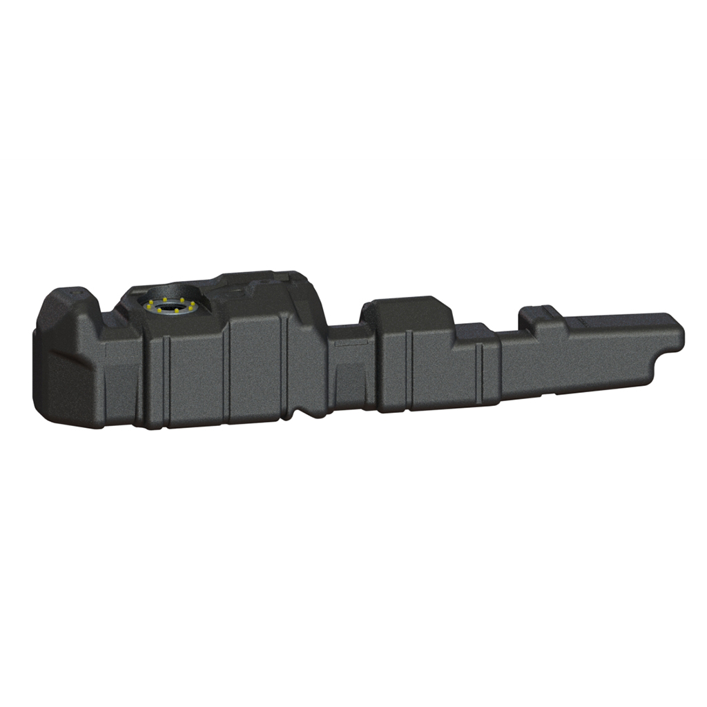 Titan Fuel Tanks 7010511 - XXL Midship Tank - GM, 8'2" Bed, Black