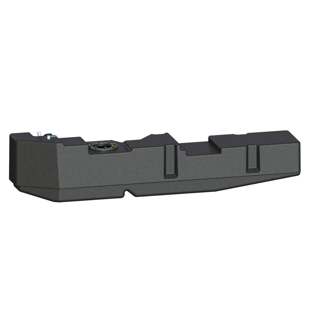 Titan Fuel Tanks 7020299 - XXL Midship Tank - Ford, Crew Cab, Black