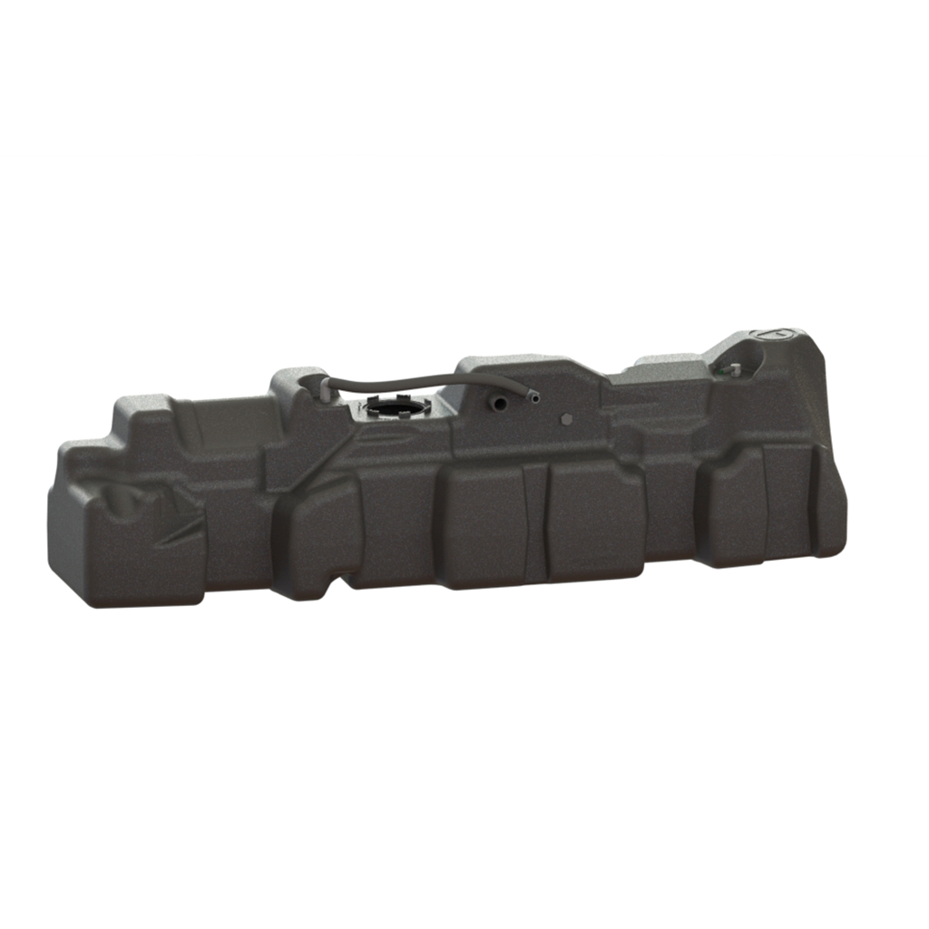 Titan Fuel Tanks 7020417 - XXL Midship Tank - Ford, Black, Polyethylene (PE)