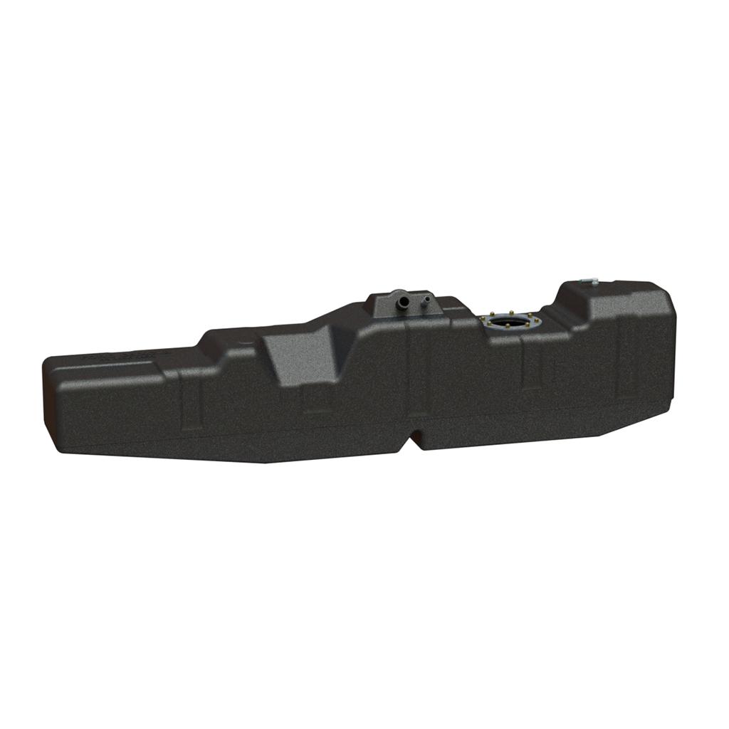 Titan Fuel Tanks 7020599 - XXL Midship Tank - Ford, Black, Polyethylene (PE)