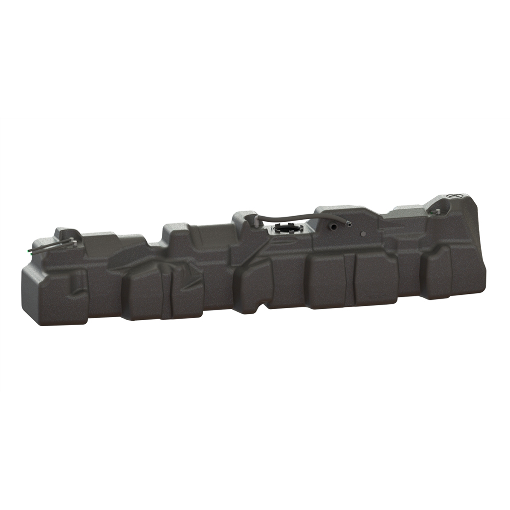 Titan Fuel Tanks 7020617 - XXL Midship Tank - Ford, Regular Cab, Black
