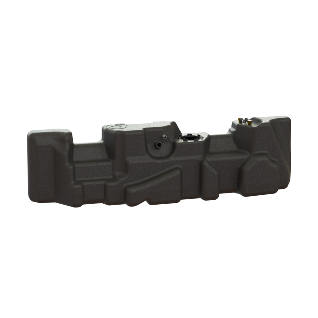 Titan Fuel Tanks 7030407 - XXL Midship Tank - Dodge/RAM, Black, Polyethylene (PE)