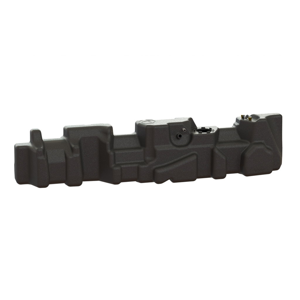 Titan Fuel Tanks 7030707 - XXL Midship Tank - Dodge/RAM, Black, Polyethylene (PE)