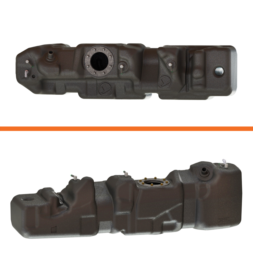 Titan Fuel Tanks 7031214 - XXL Midship Tank - Dodge/RAM, Crew Cab, 6'4" Bed