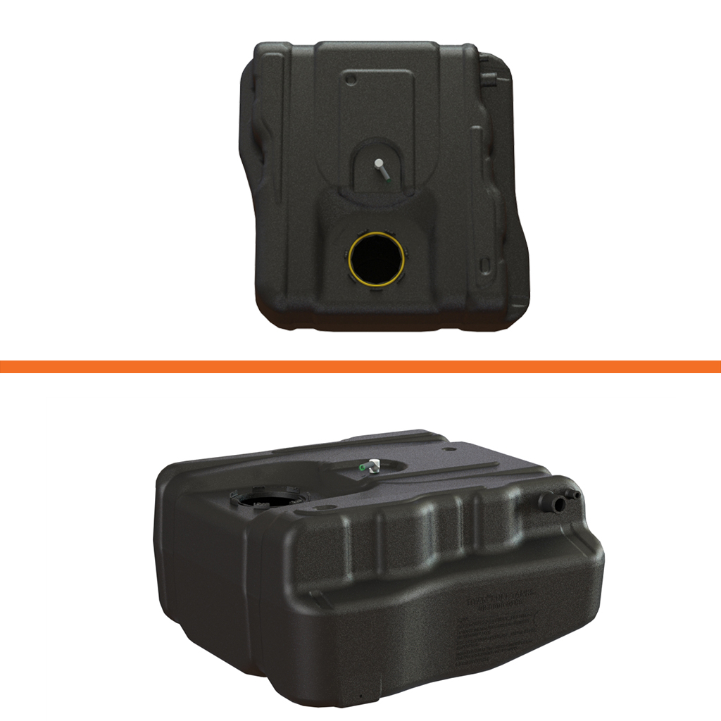 Titan Fuel Tanks 8020011 - After-Axle Replacement Tank